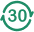 Gyroor C3 electric bike shipping and warranty icon