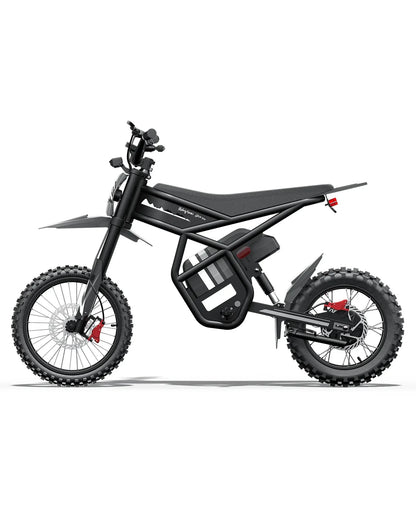Gyroor GT54Pro 3000W electric dirt bike, main side profile view
