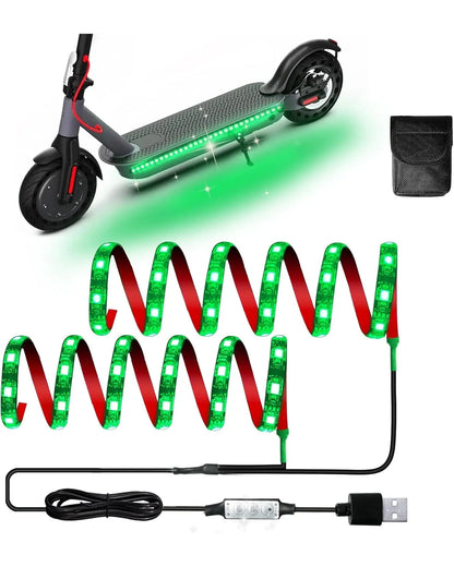Led Lights for Scooter Night Riding GYROOR Led-Lights-Green Led-Lights-Blue Led-Lights-Pink Led-Lights-Red Led-Lights-White Led-Lights-Yellow