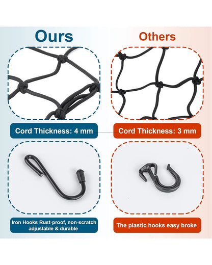 Cargo Net for Electric Scooter GYROOR Cargo-Net-Black
