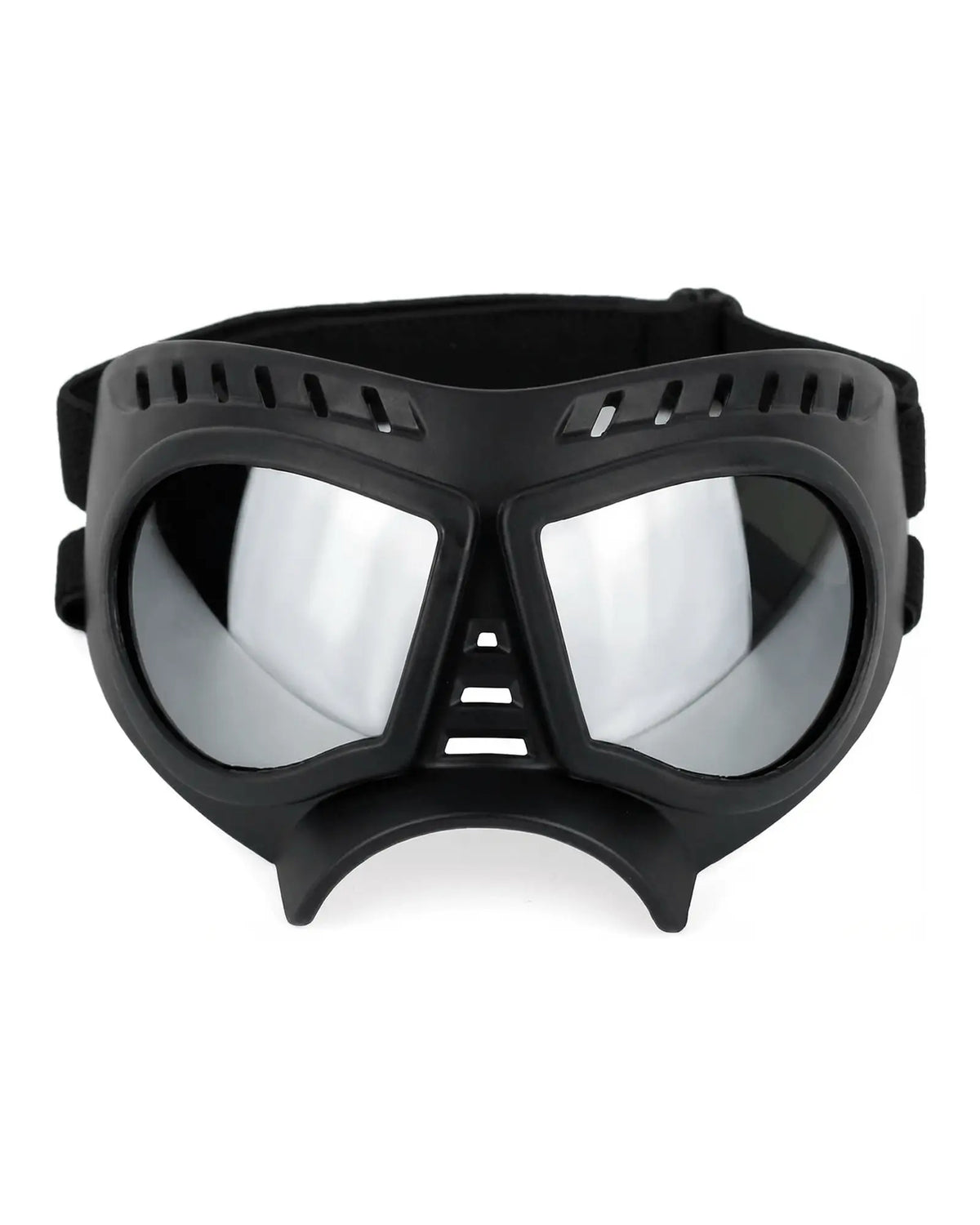 Dog Goggles with Adjustable Strap Dog-Goggles-Silver-lens Dog-Goggles-Blue-lens
