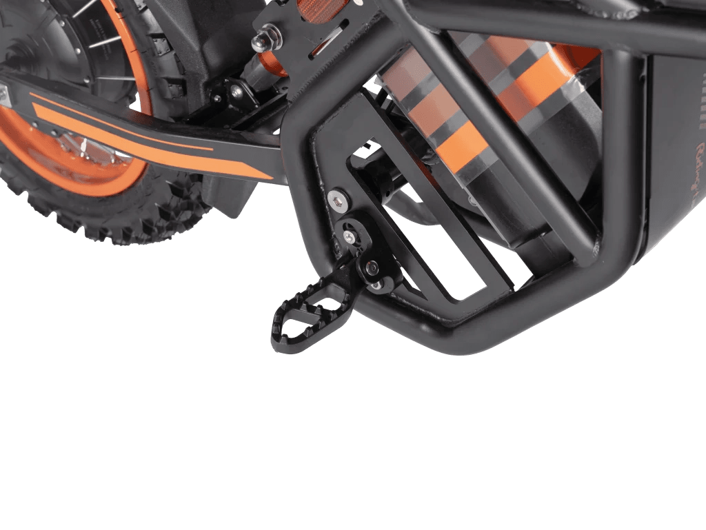 Gyroor GT54 electric dirt bike LCD display and handlebar controls
