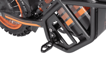 Gyroor GT54 electric dirt bike LCD display and handlebar controls