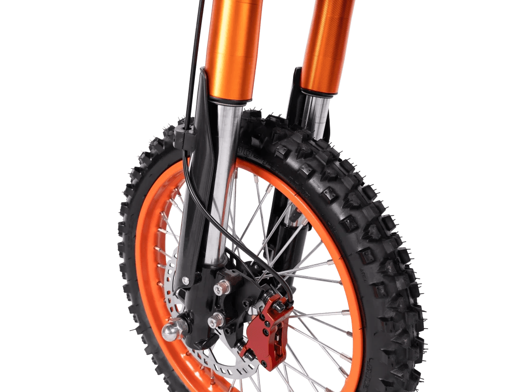 Gyroor GT54 electric dirt bike 290 Nm torque climbing a slope