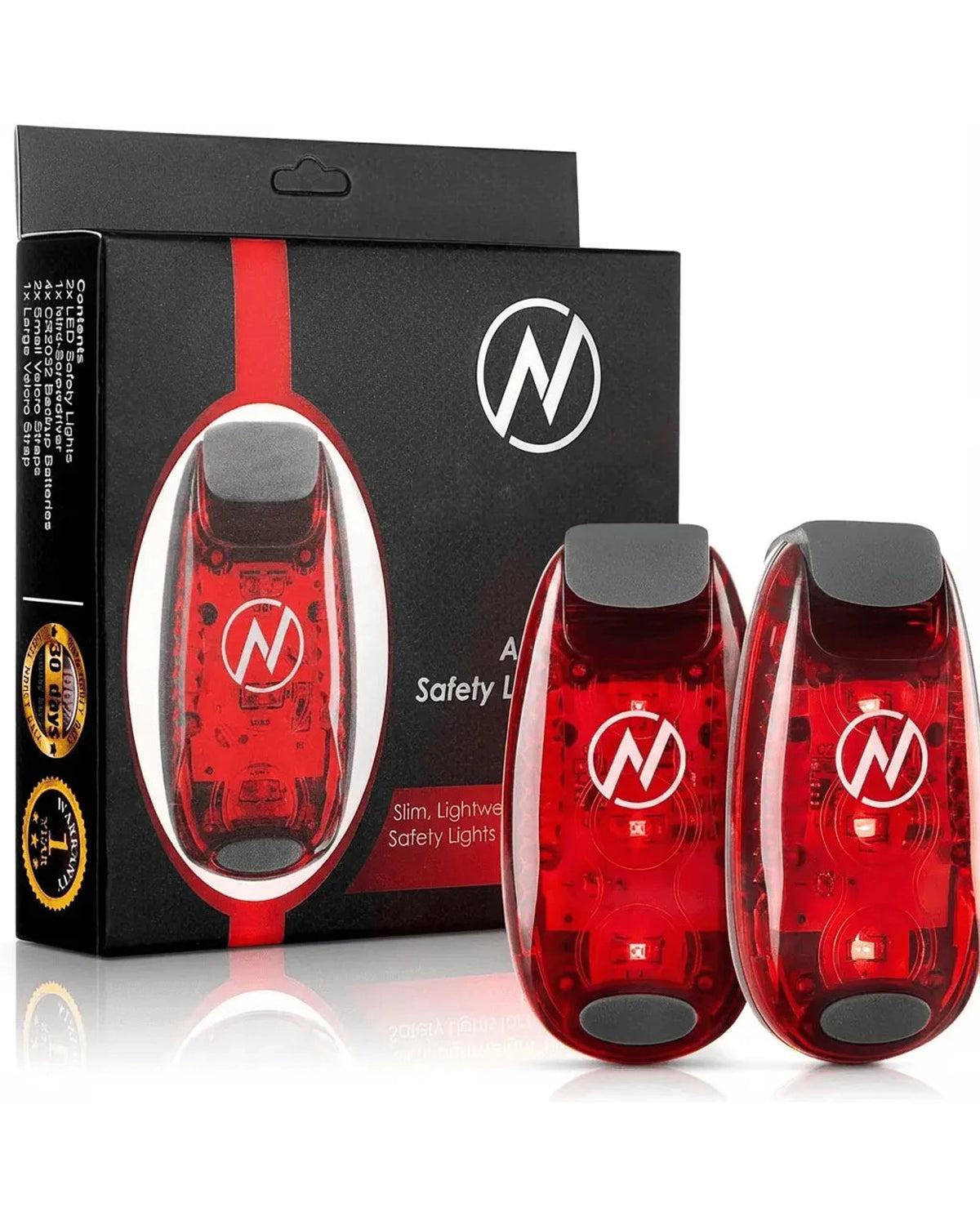 LED Safety Light (2 Pack) GYROOR Safety-Light-Red Safety-Light-Green Safety-Light-Purple Safety-Light-Orange Safety-Light-White Safety-Light-Blue