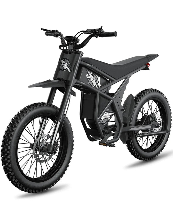 Gyroor GT73 electric dirt bike off-road, main side view