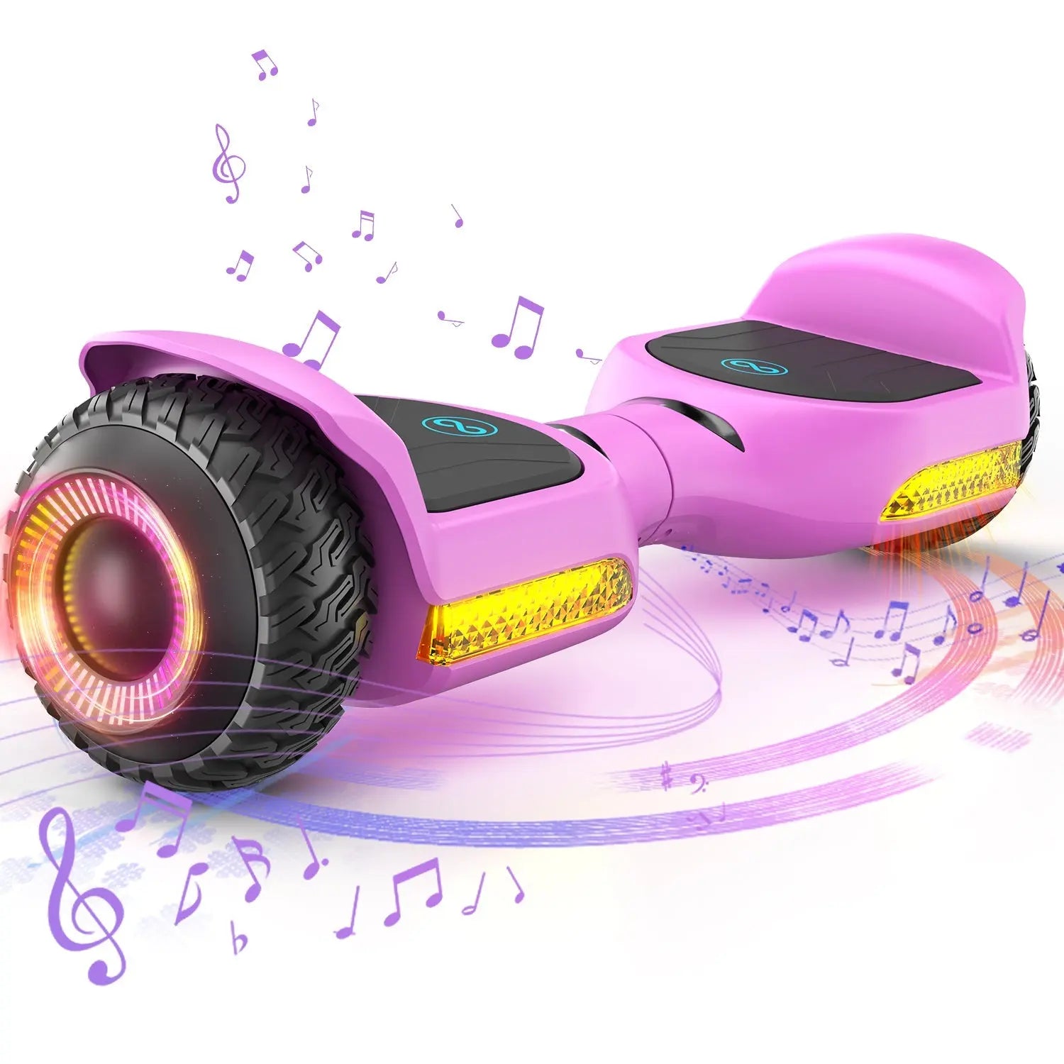 Gyroor G13 all-terrain off-road hoverboard in pink