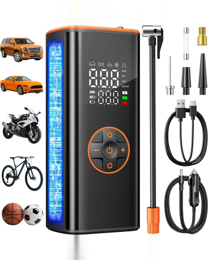 5 in 1 Smart Wireless Pump for Electric Bike & Scooter