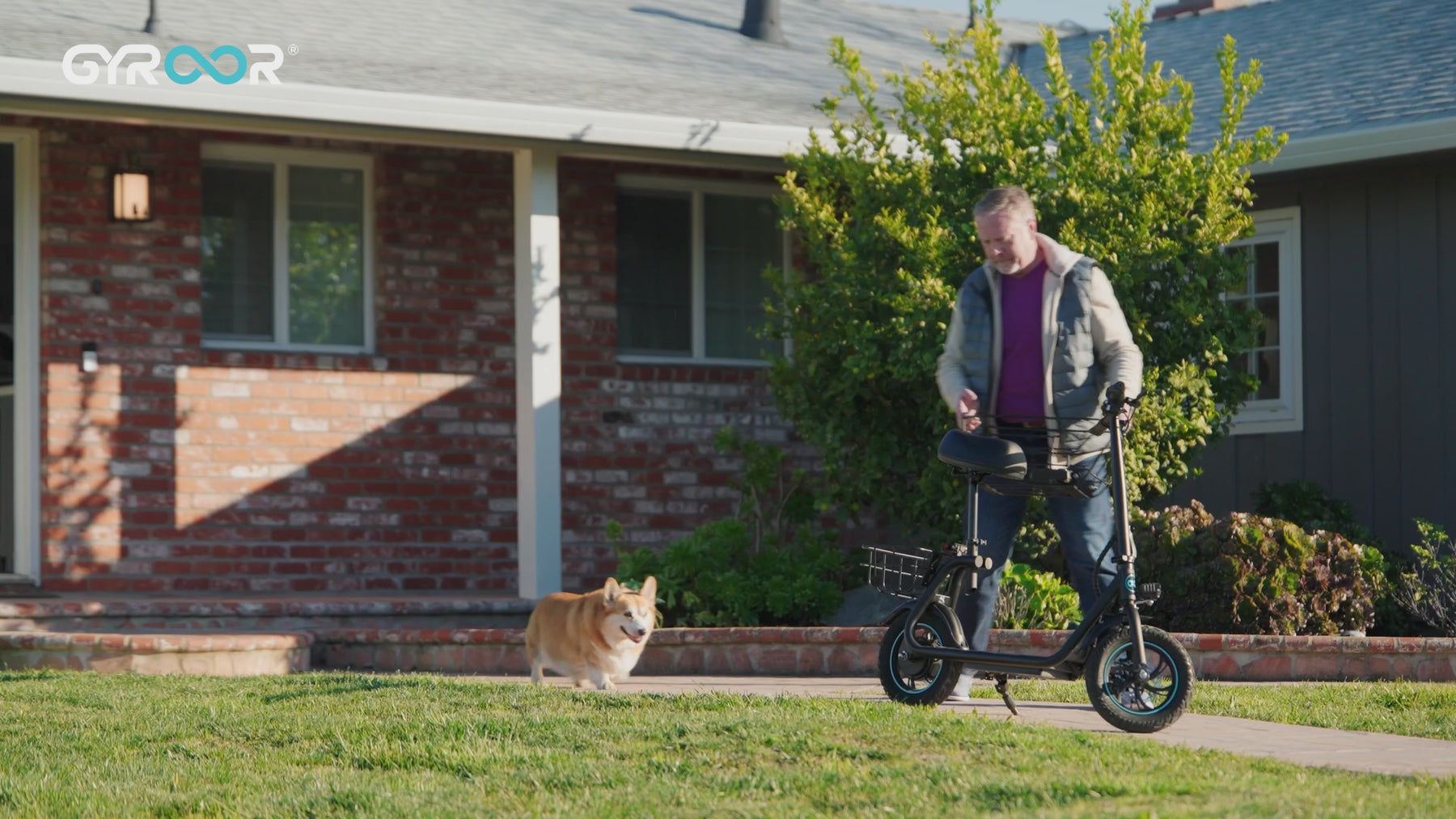 Electric Scooter- Gyroor C1S Video