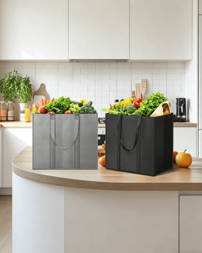 GYROOR reusable grocery shopping bag with large capacity for groceries, shopping, and everyday essentials