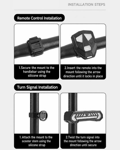 Turn Signals for Electric Bike & Scooter GYROOR